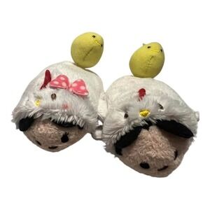 Mickey & Minnie – Tsum Tsum Mini – Chicken Costume 2017 Japan – Set of 2